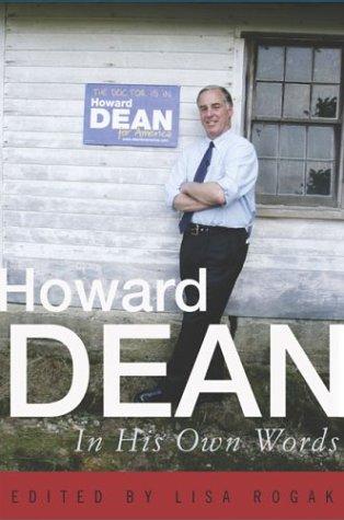 Cover of Howard Dean in his own words