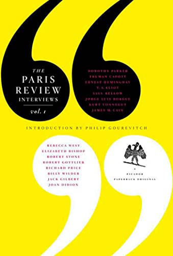 Cover of The Paris Review Interviews, I: 16 Celebrated Interviews