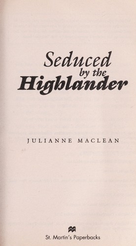 Cover of Seduced by the highlander