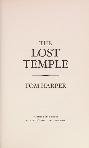 Cover of The lost temple