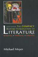 Cover of The Compact Bedford Introduction to Literature