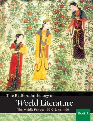 Cover of The Bedford anthology of world literature