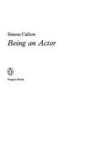 Cover of Being an actor