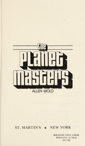Cover of The planet masters