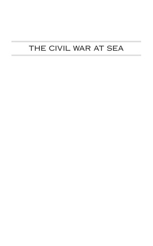 Cover of The Civil War at sea