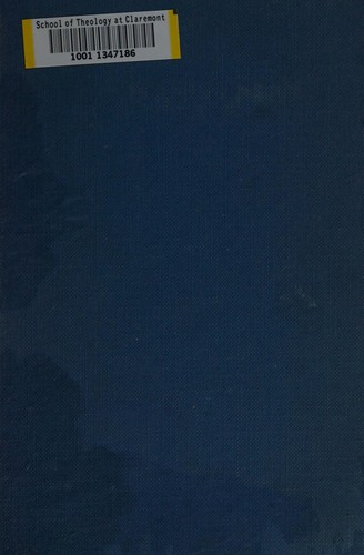 Cover of Nervous disorders and religion