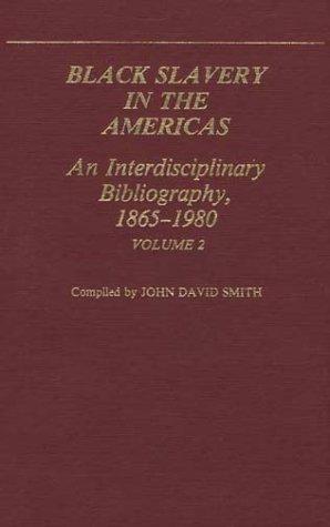 Cover of Black slavery in the Americas