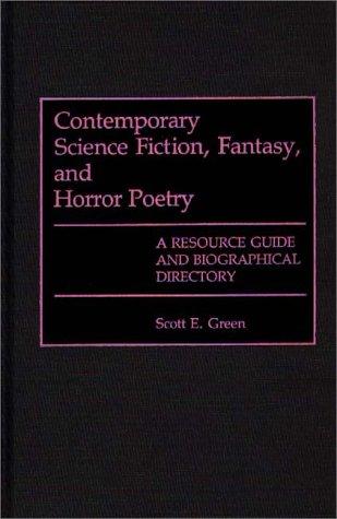 Cover of Contemporary science fiction, fantasy, and horror poetry