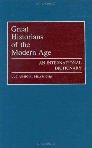 Cover of Great historians of the modern age