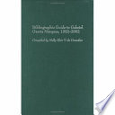 Cover of Bibliographic guide to Gabriel García Márquez, 1992-2002