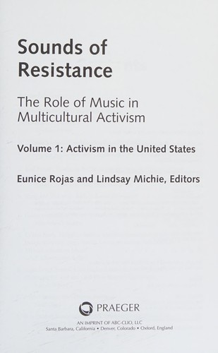 Cover of Sounds of resistance