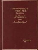 Cover of Cases and materials on evidence