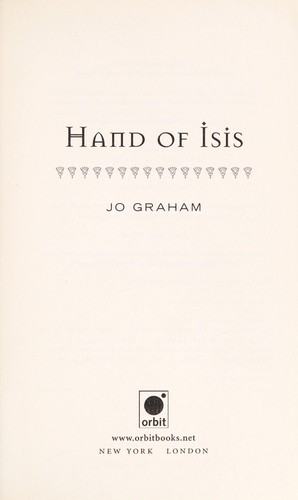 Cover of Hand of Isis