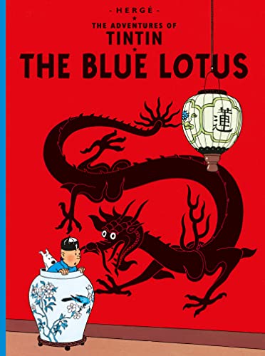 Cover of Adventures of TinTin Blue Lotus