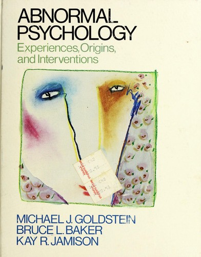 Cover of Abnormal psychology
