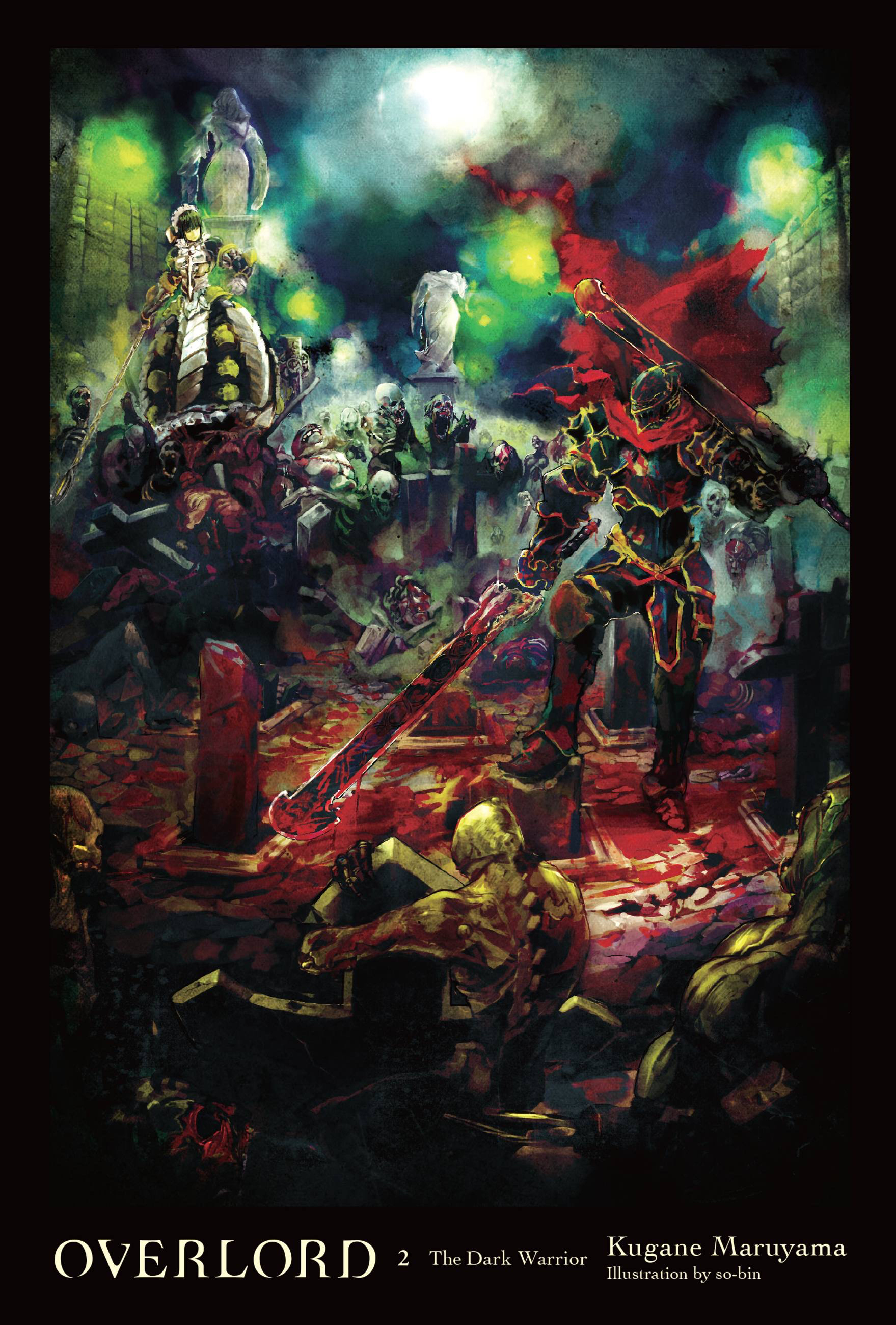 Cover of Overlord (Light Novel), Vol. 2: The Dark Warrior