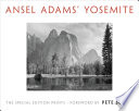 Cover of Ansel Adams' Yosemite