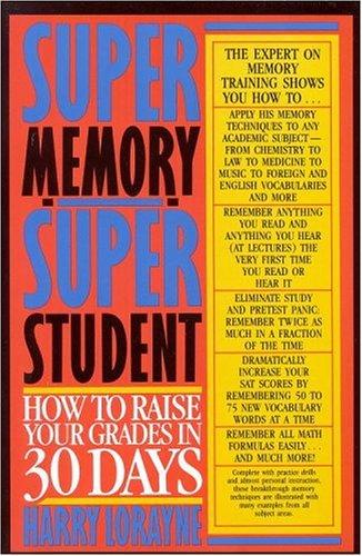 Cover of Super memory--super student
