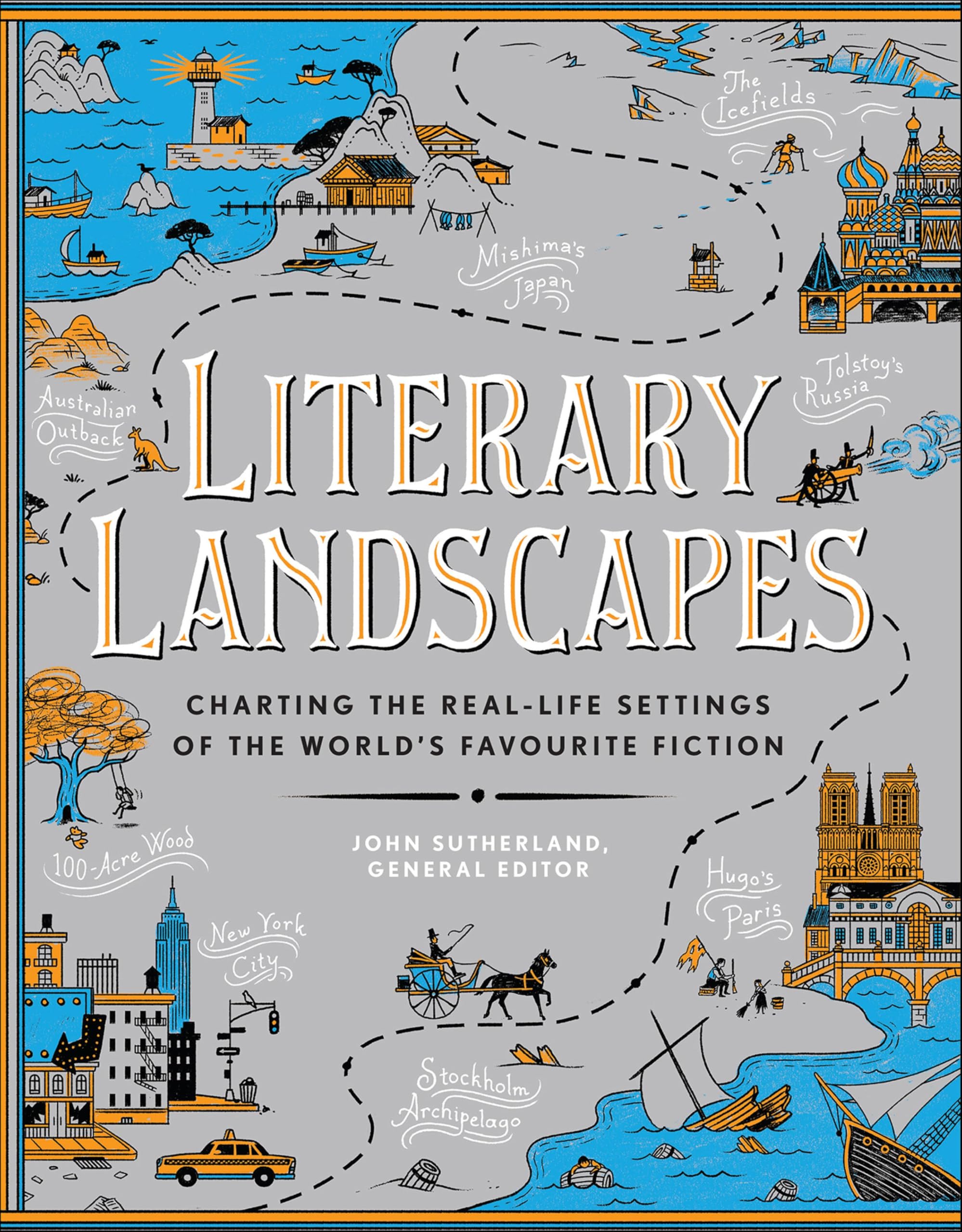 Cover of Literary Landscapes: Charting the Worlds of Classic Literature