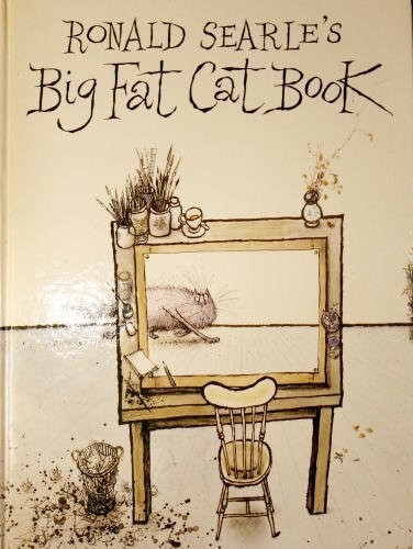 Cover of Ronald Searle's Big fat cat book