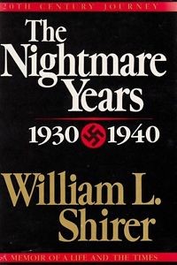 Cover of The Nightmare Years 1930-1940 (20th Century Journey