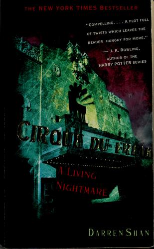 Cover of Cirque du Freak: A Living Nightmare