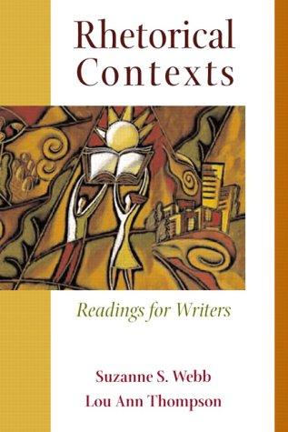 Cover of Rhetorical contexts