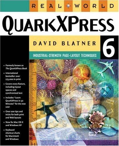 Cover of Real world QuarkXPress 6 for Macintosh and Windows