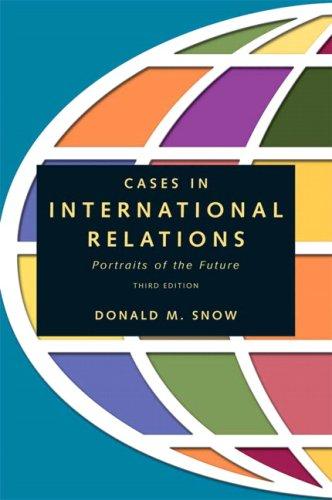Cover of Cases in international relations