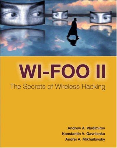 Cover of Wi-Foo II, the Secrets of Wireless Hacking