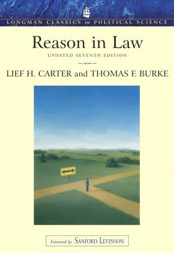 Cover of Reason in Law Update, Longman Classics Edition (7th Edition) (Longman Classics (Pearson))