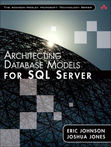 Cover of A developer's guide to data modeling for SQL server