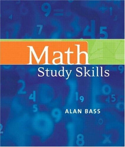 Cover of Math Study Skills