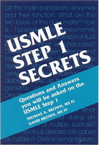 Cover of USMLE step 1 secrets