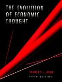 Cover of The evolution of economic thought