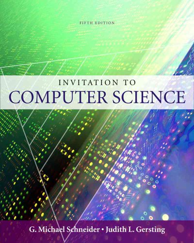 Cover of An Invitation to Computer Science