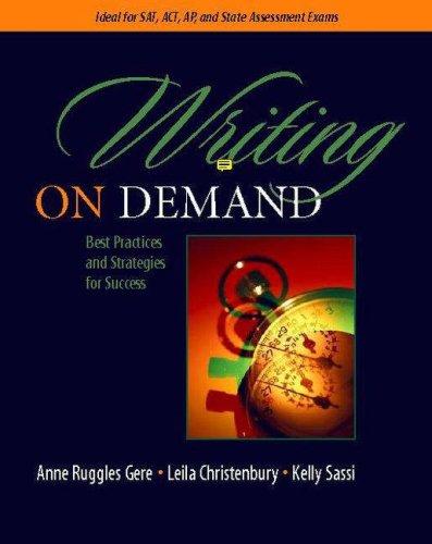 Cover of Writing on Demand