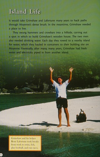 Cover of ONE MAN'S ISLAND
