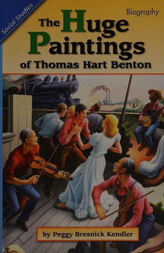 Cover of The huge paintings of Thomas Hart Benton
