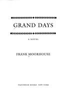 Cover of Grand Days