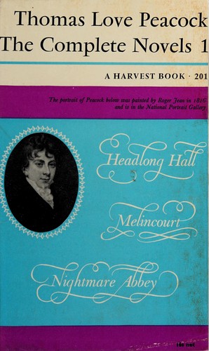 Cover of The novels of Thomas Love Peacock