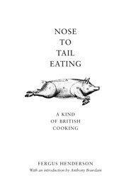Cover of Nose to Tail Eating
