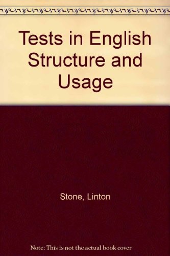 Cover of Tests in English Structure and Usage