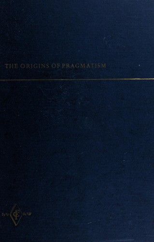 Cover of The origins of pragmatism