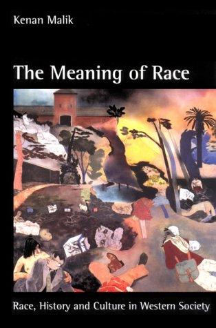 Cover of The meaning of race