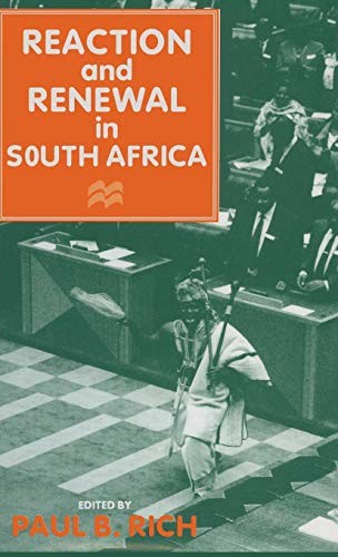Cover of Reaction and Renewal in South Africa