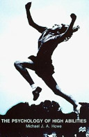 Cover of The Psychology of High Abilities