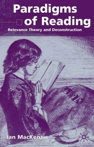 Cover of Paradigms of Reading