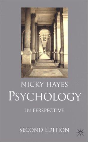 Cover of Psychology in Perspective