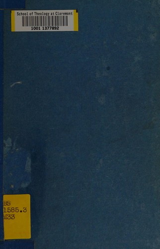 Cover of Amos and Micah